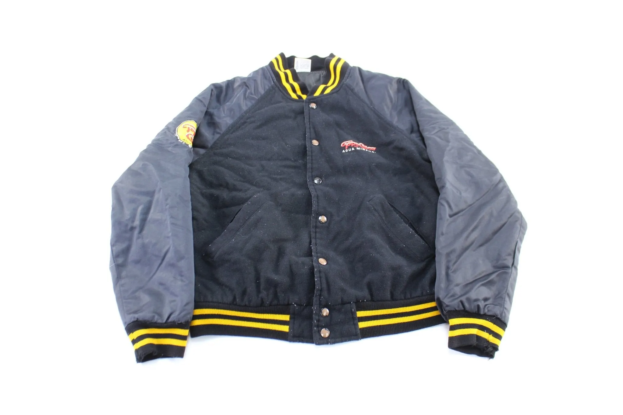 80's Topo Chico Embroidered Button Down Jacket