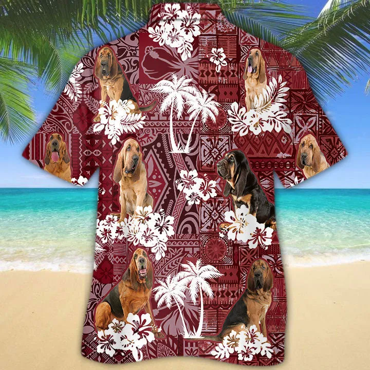 Bloodhound Hawaiian Shirt, Dog Hawaiian Shirts For Summer