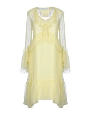 Blumarine Women Short dress Yellow 14 UK