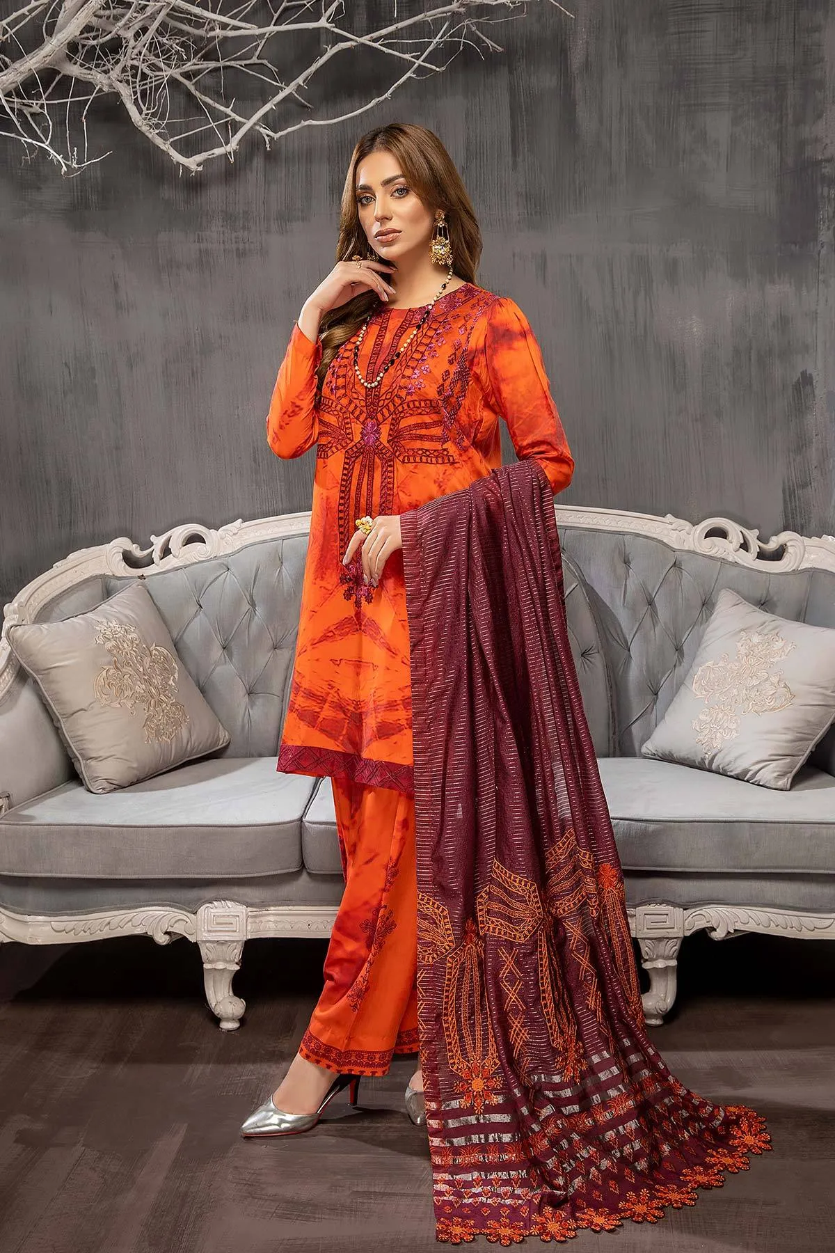 Charizma Viscose Silk Fall Winter Collection '21 – CVS-08