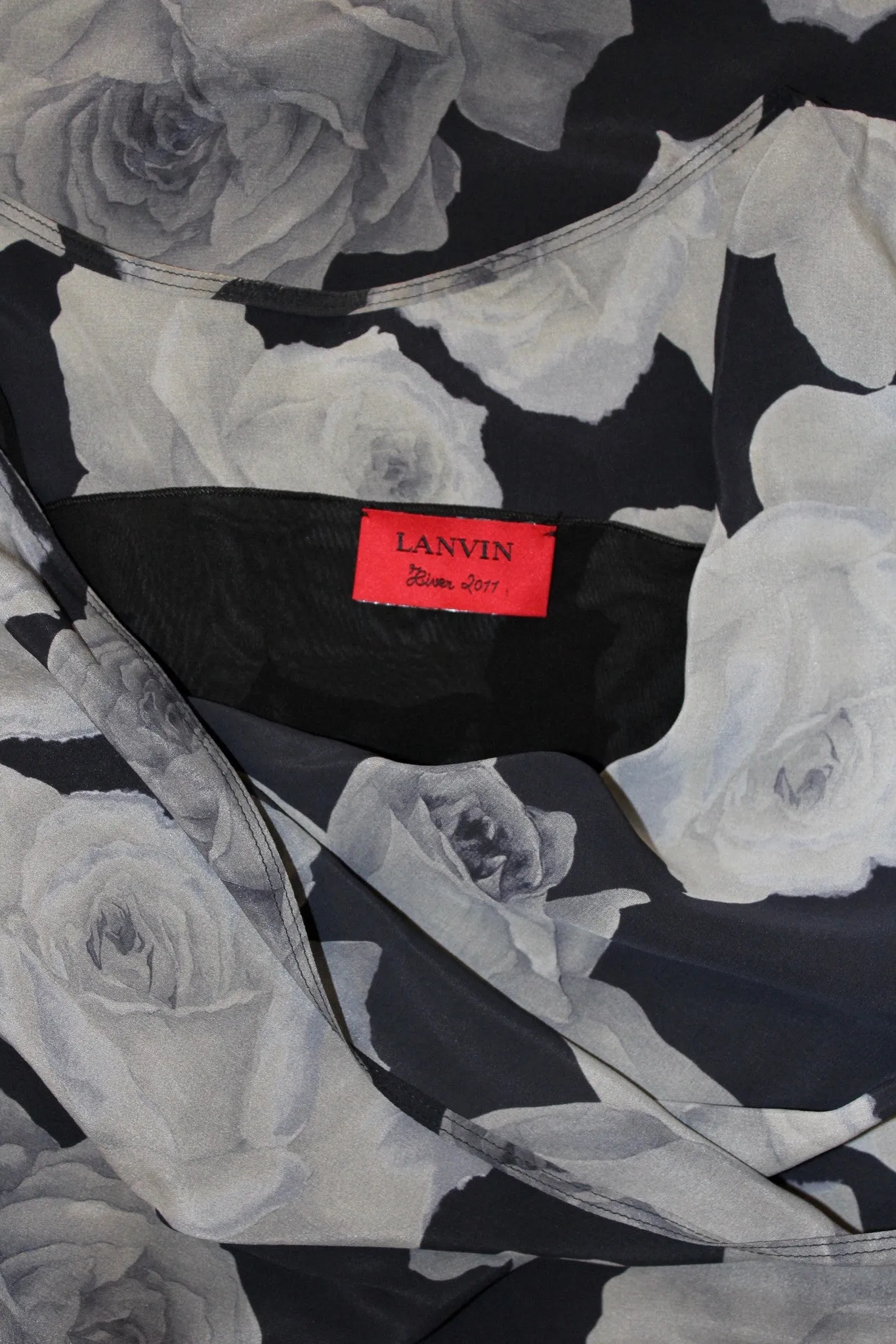 Cheeky Vintage Lanvin Floral Sheath Dress