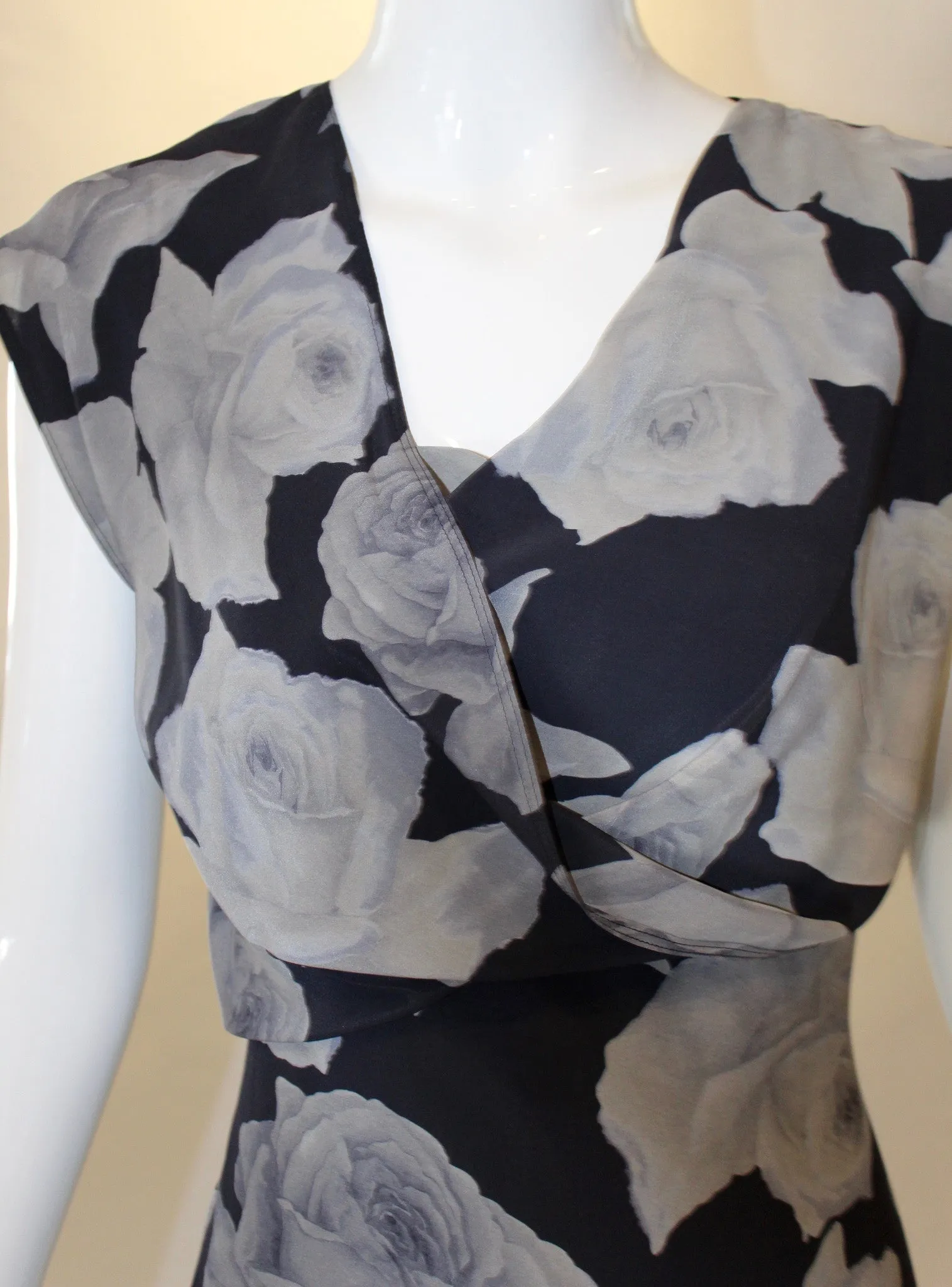 Cheeky Vintage Lanvin Floral Sheath Dress