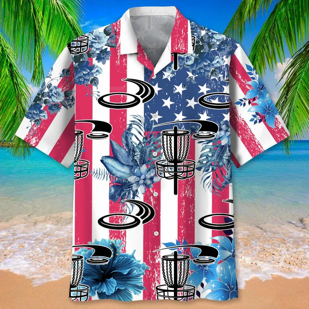 Disc Golf Beach Hawaiian Shirt for men and women , Men's Disc Golf gifts