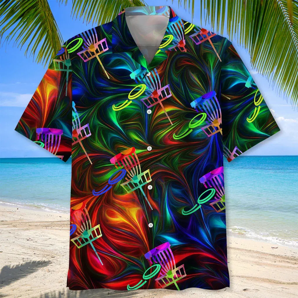 Disc Golf Beach Hawaiian Shirt for men and women , Men's Disc Golf gifts