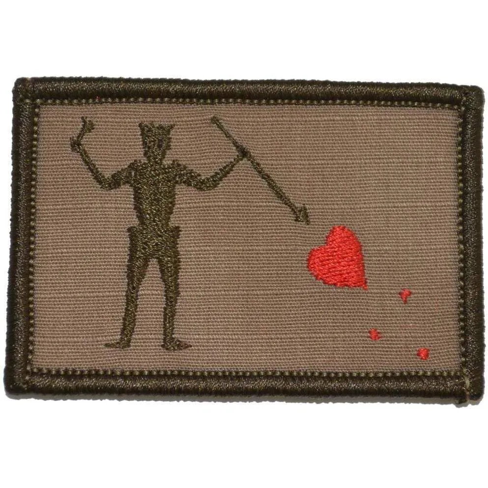 Edward Teach Blackbeard Pirate Flag  - 2x3 Patch