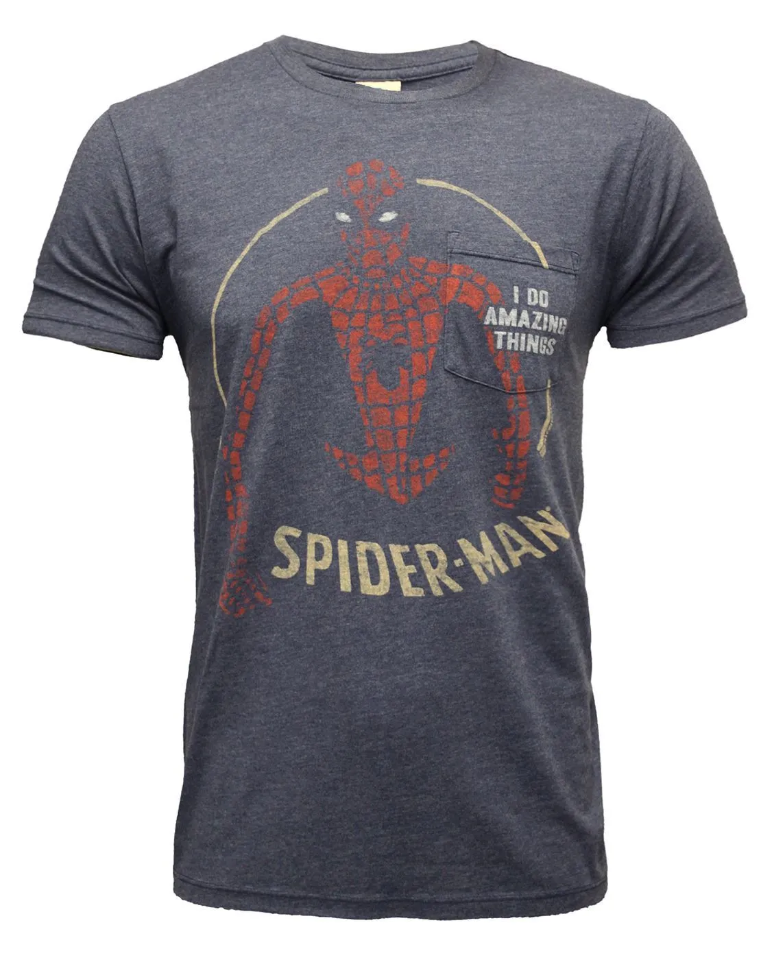 Junk Food Spider-Man Amazing Things Men's T-Shirt