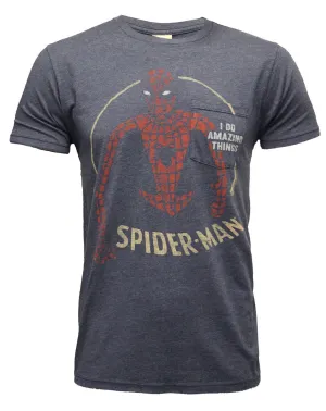 Junk Food Spider-Man Amazing Things Men's T-Shirt