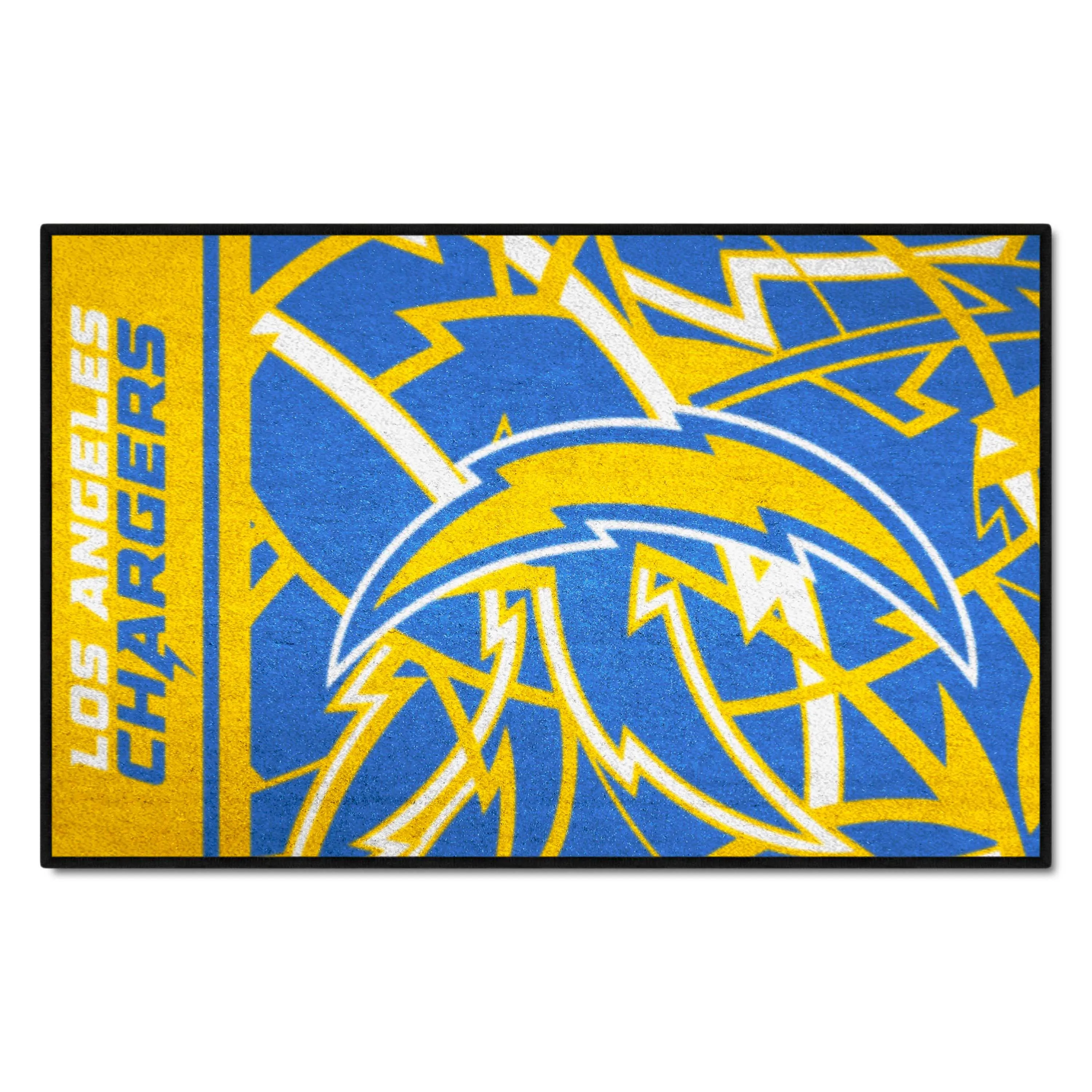 Los Angeles Chargers Starter Mat XFIT Design - 19in x 30in Accent Rug