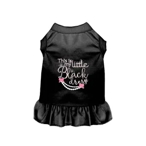 My Little Black Dog Dress