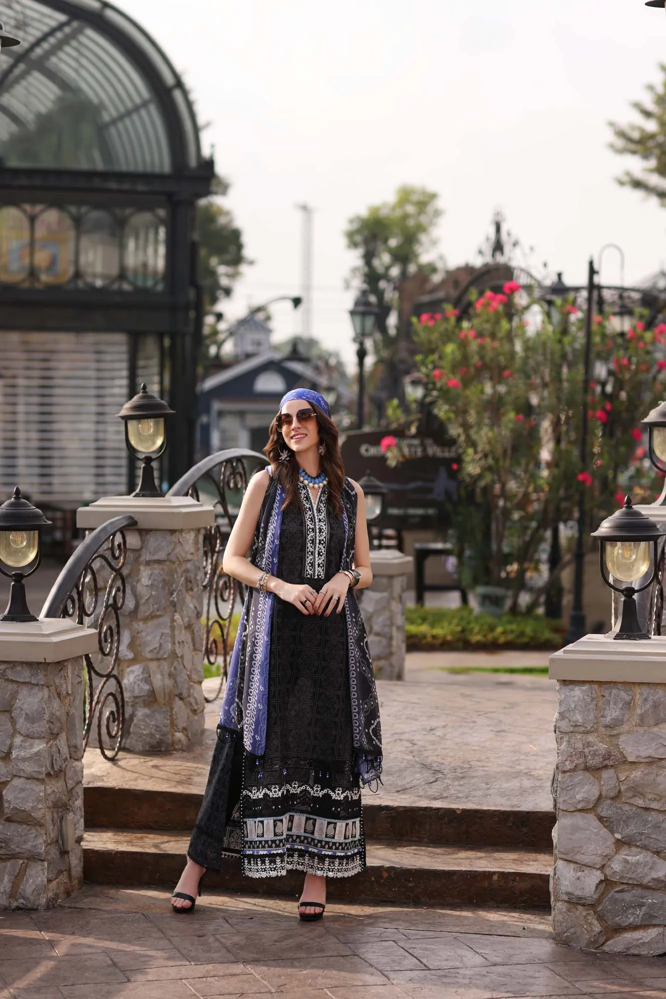 Noor by Saadia Asad Luxe PrintKari Lawn Collection – D5-A