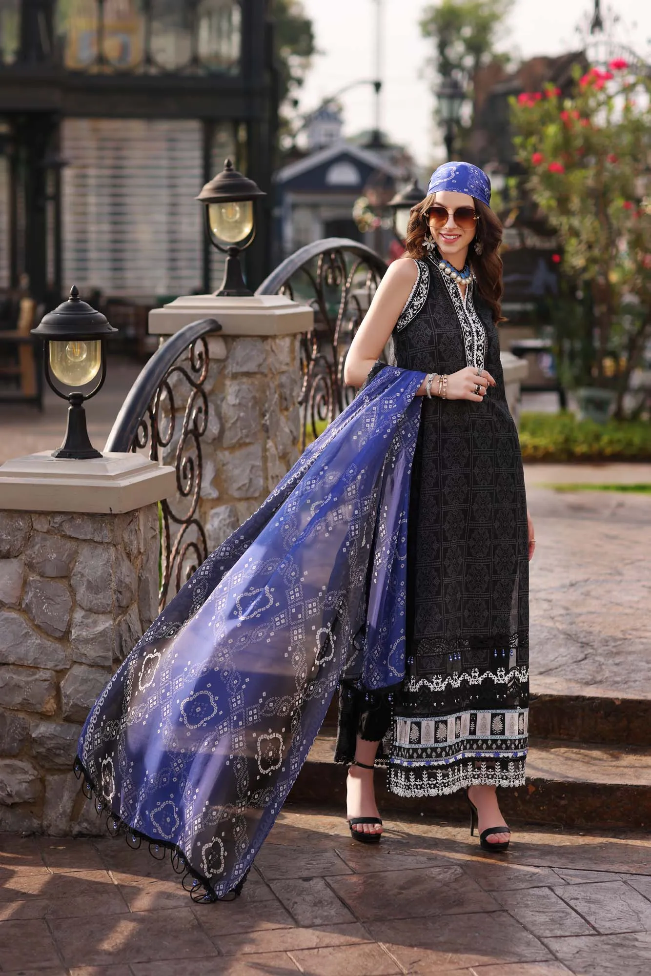 Noor by Saadia Asad Luxe PrintKari Lawn Collection – D5-A