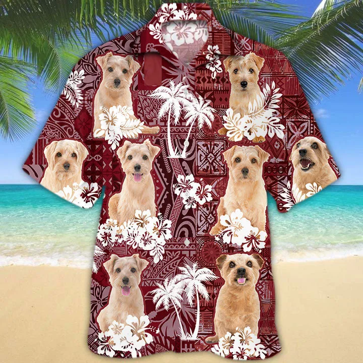 Norfolk Terrier Hawaiian Shirt, Pet Lover Gifts