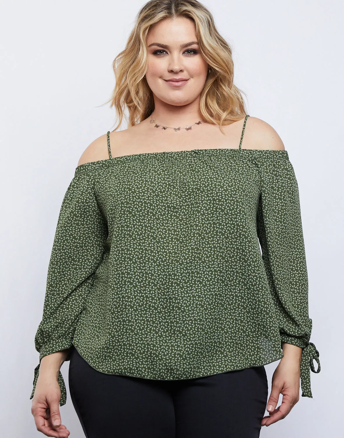 Plus Size Jane Off the Shoulder Top