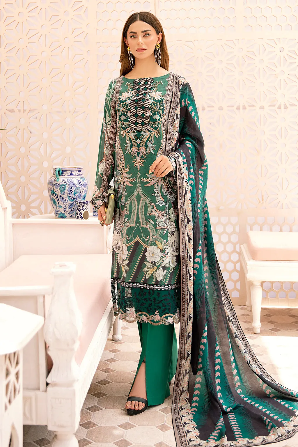 Ramsha Rangrez Luxury Lawn Collection Vol-2 – N-208