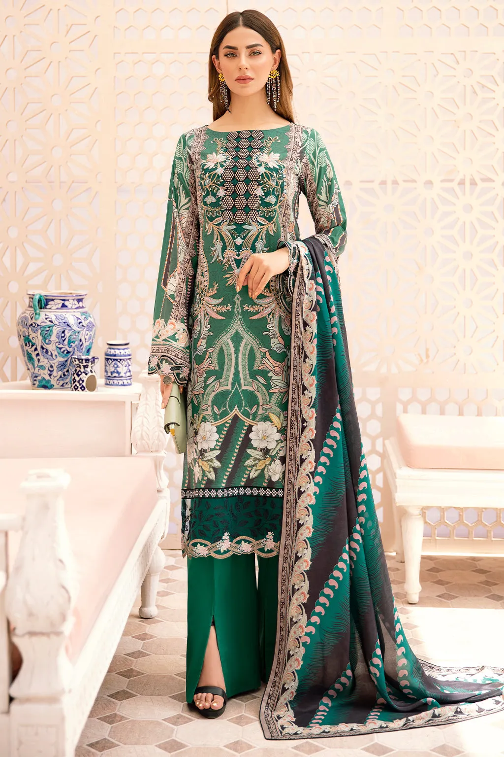 Ramsha Rangrez Luxury Lawn Collection Vol-2 – N-208