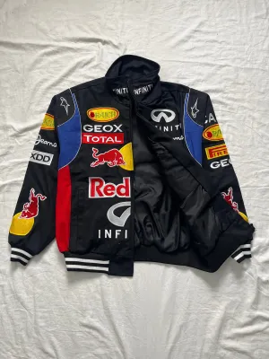 Red Bull Rework Style Racing Jackets All Sizes - MOQ 15 pcs