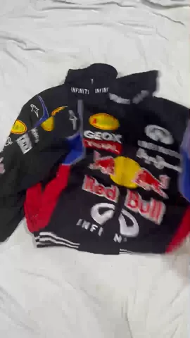 Red Bull Rework Style Racing Jackets All Sizes - MOQ 15 pcs