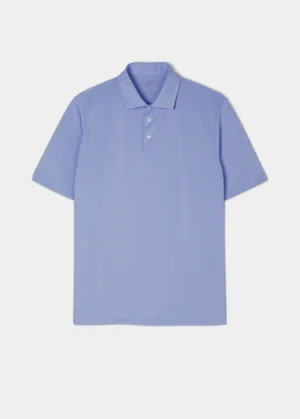 Rockbourne Performance Polo in Light Blue - Sports Fit