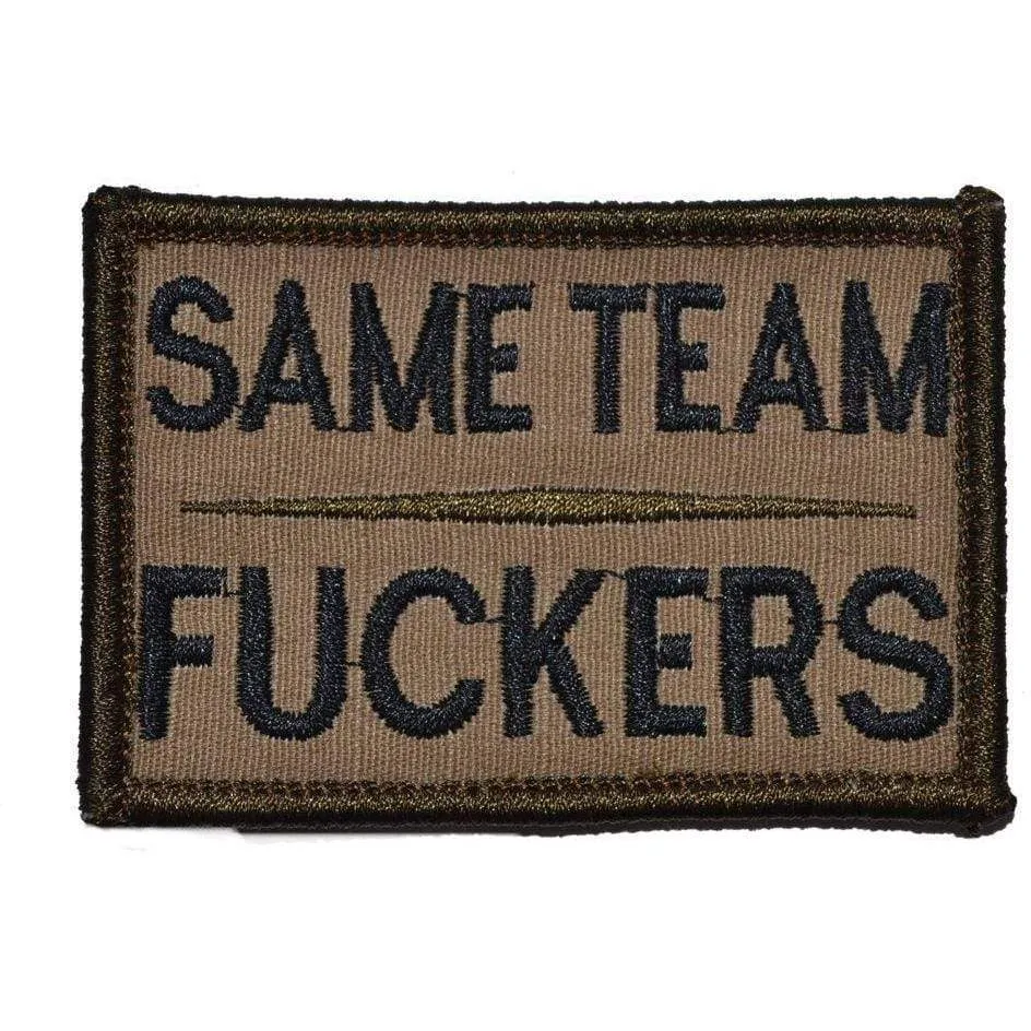 Same Team Fuckers - 2x3 Patch