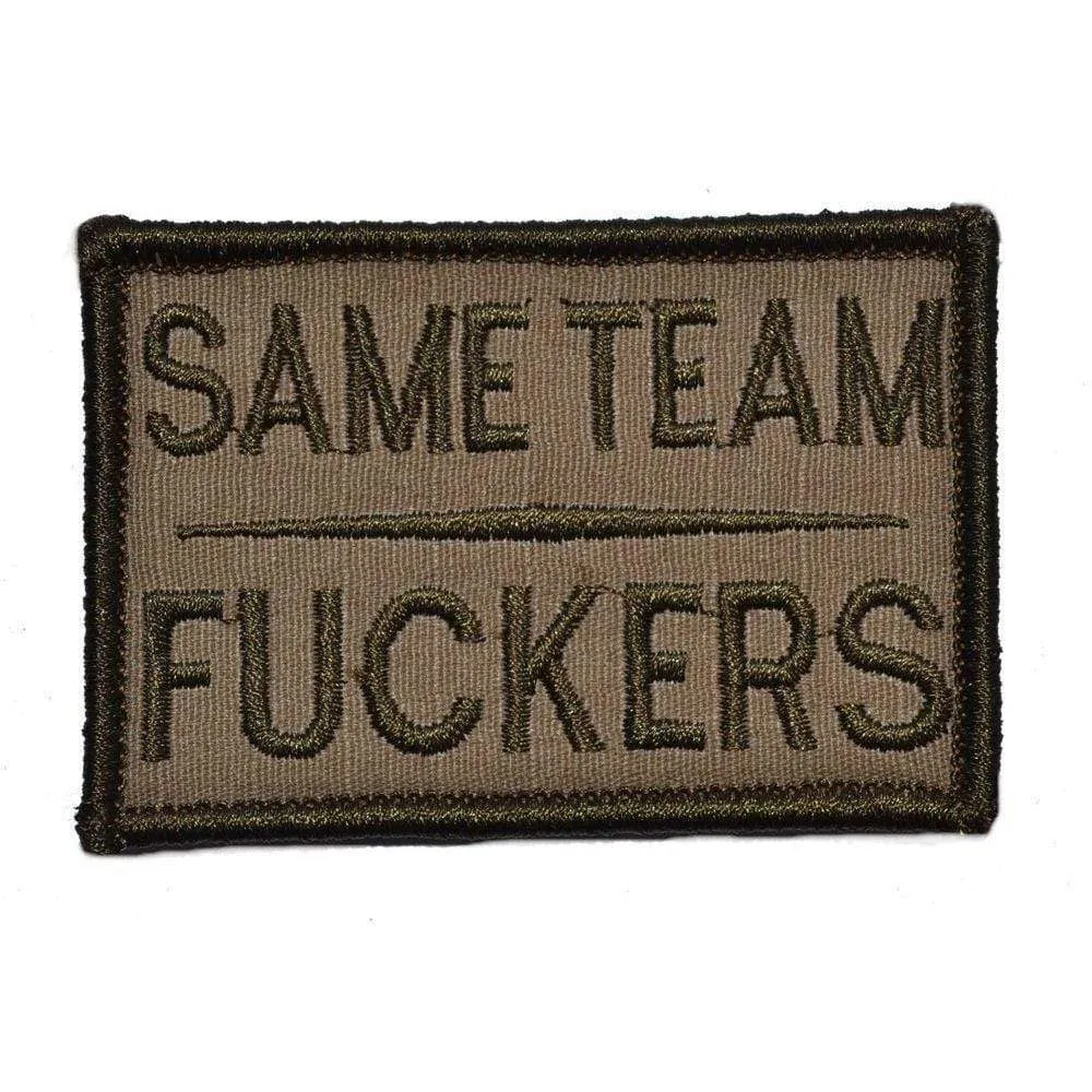 Same Team Fuckers - 2x3 Patch