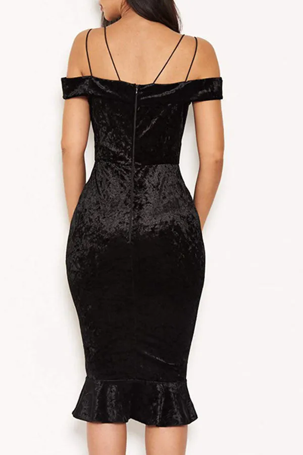 Sexy Off Shoulder Bodycon Dress