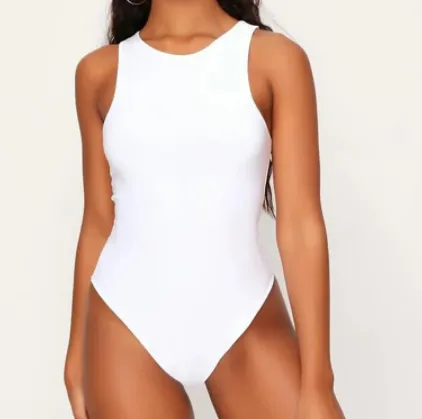 Sexy Sleeveless Off-Shoulder Top Bodysuit