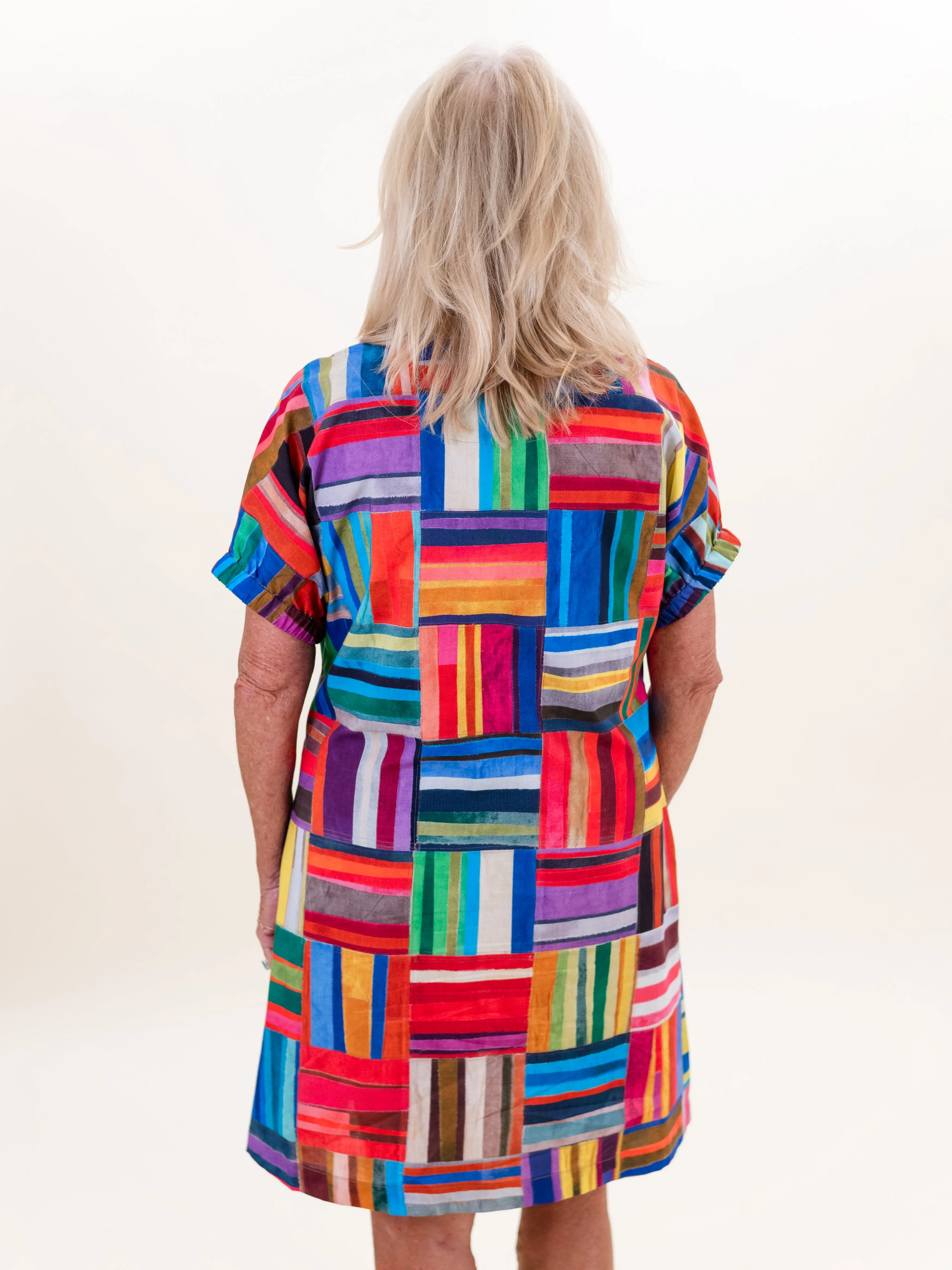 Shifty Patchwork Dress by Uncle Frank