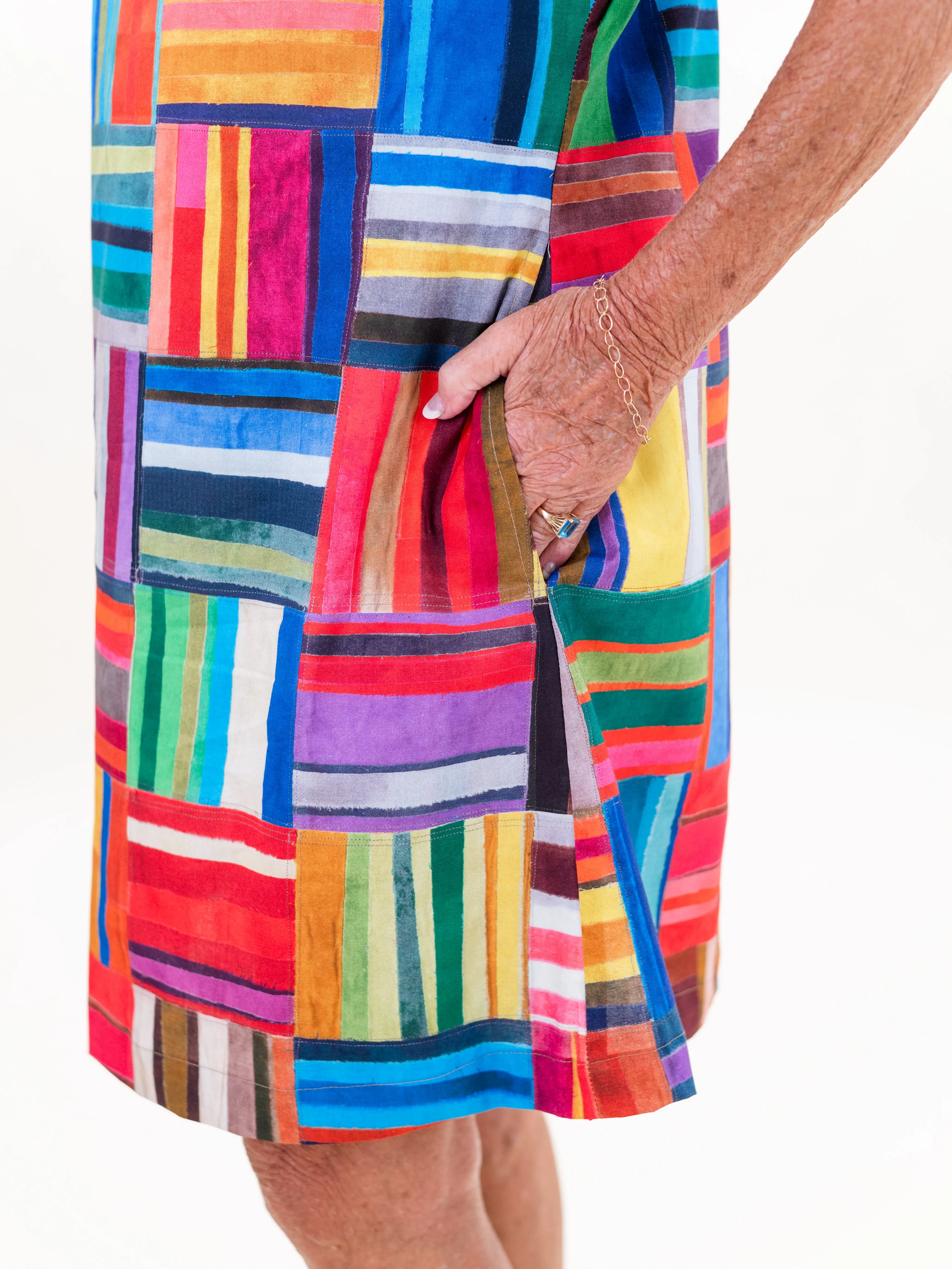 Shifty Patchwork Dress by Uncle Frank