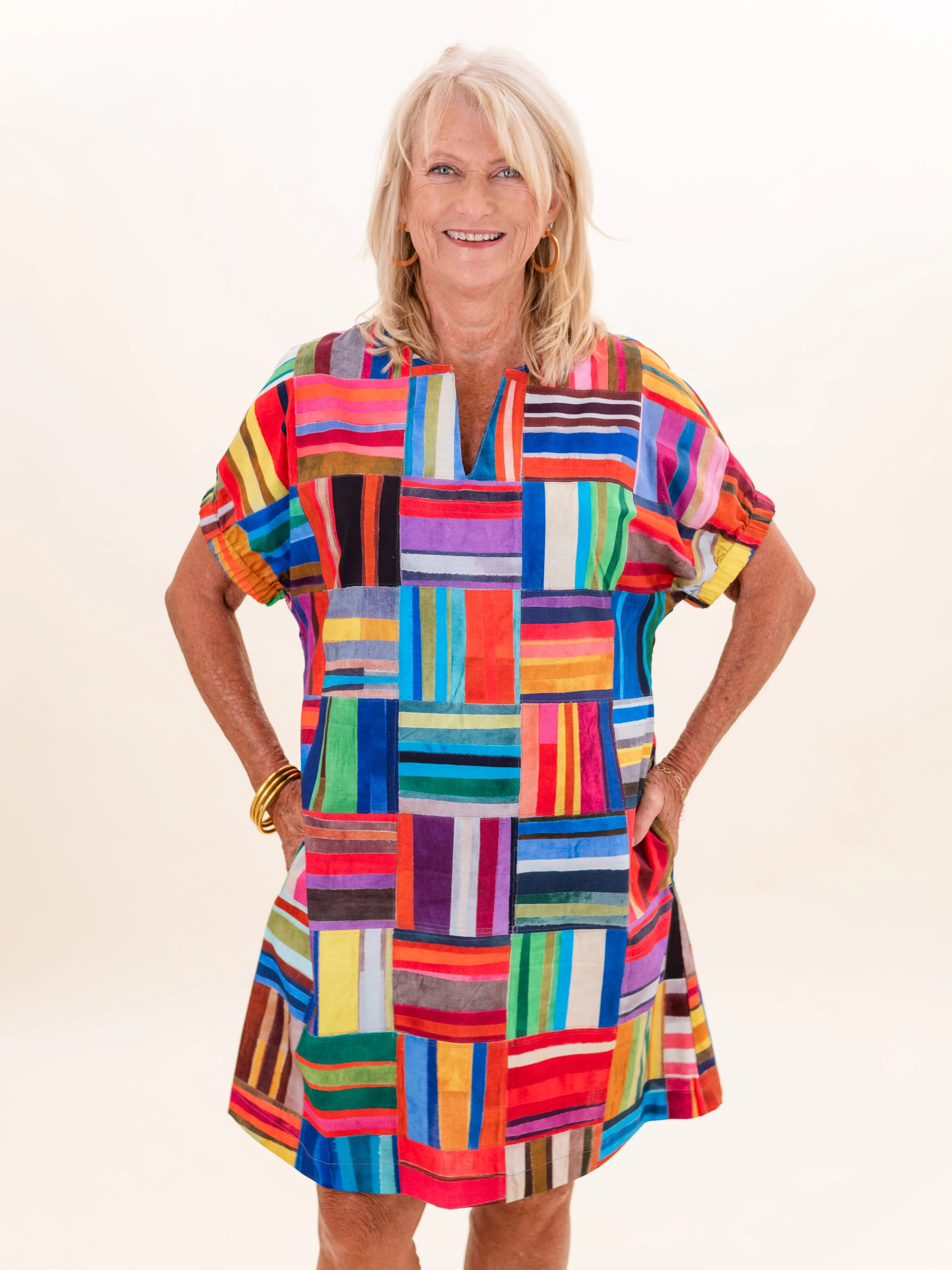 Shifty Patchwork Dress by Uncle Frank