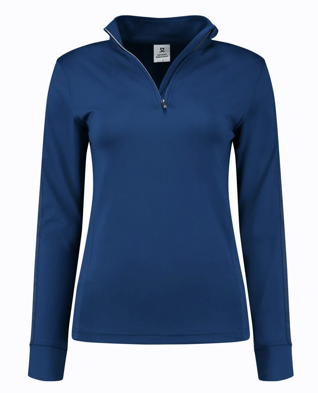 SIZE XL - DAILY SPORTS Anna Half Zip Neck 108 Spectrum Blue