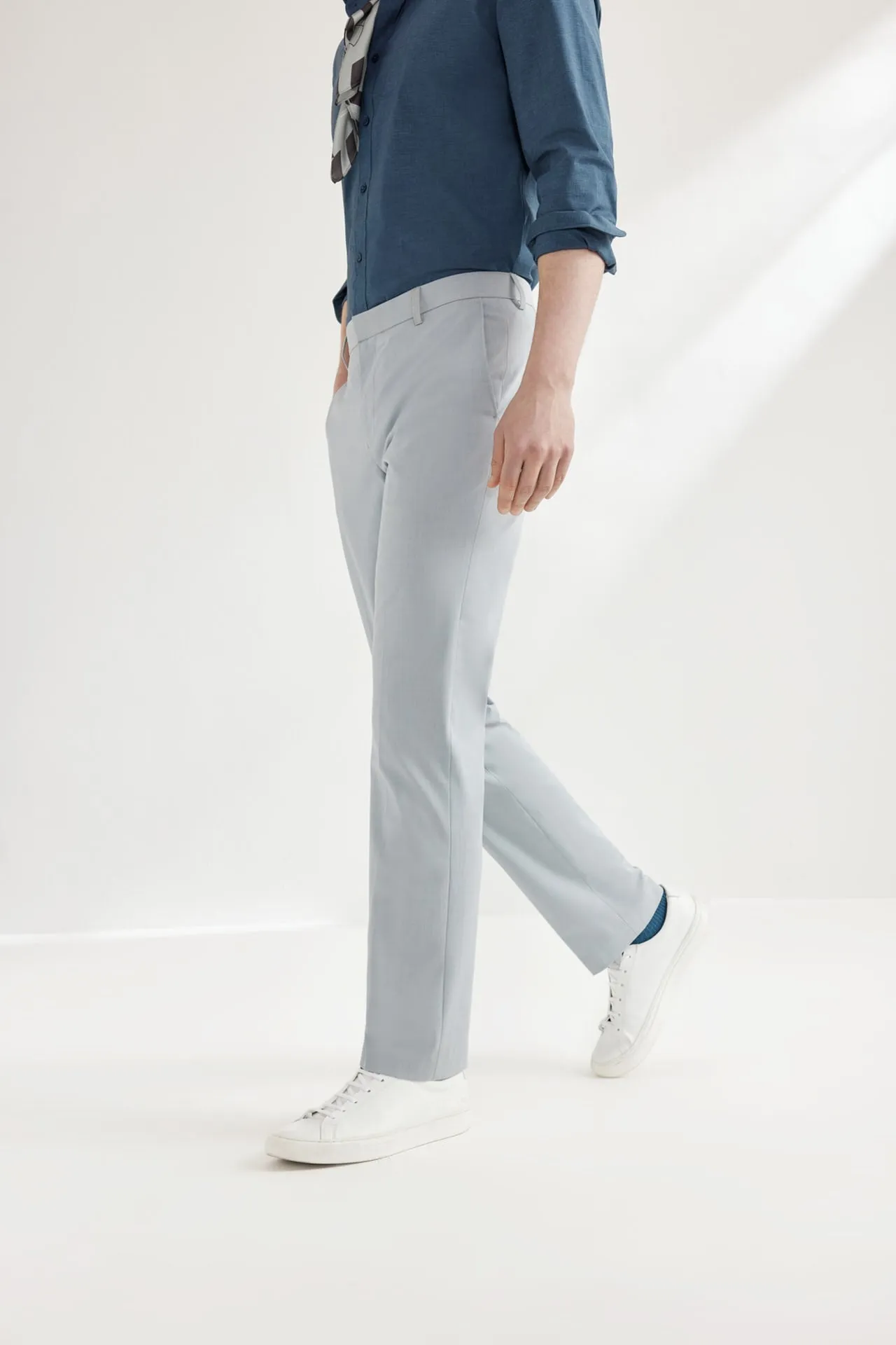 Soft Multi-Way Stretch Formal Pants in Smart Fit