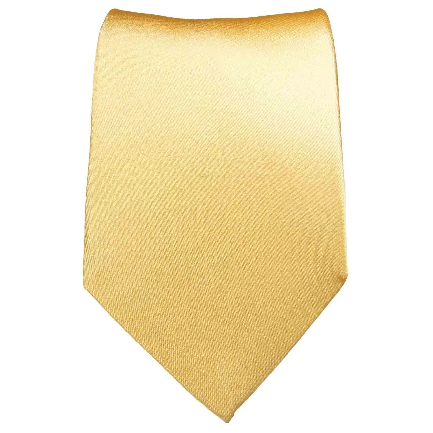 Solid Peach Formal Silk Necktie