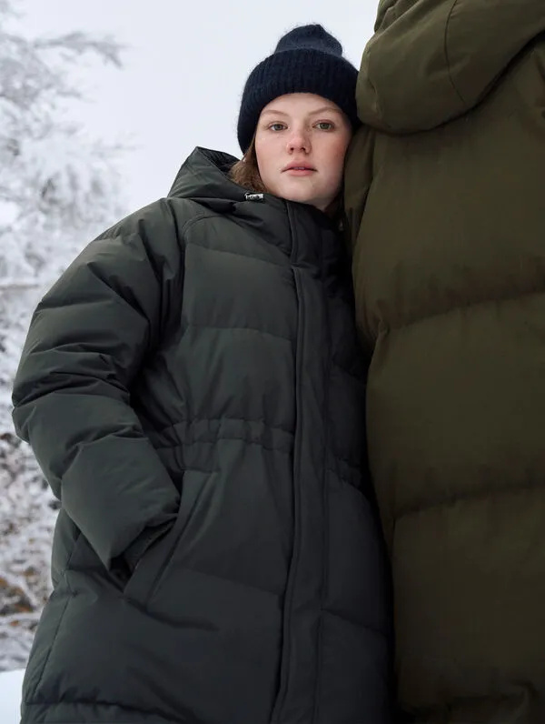 Vaala Down Winter Jacket Greyish Green