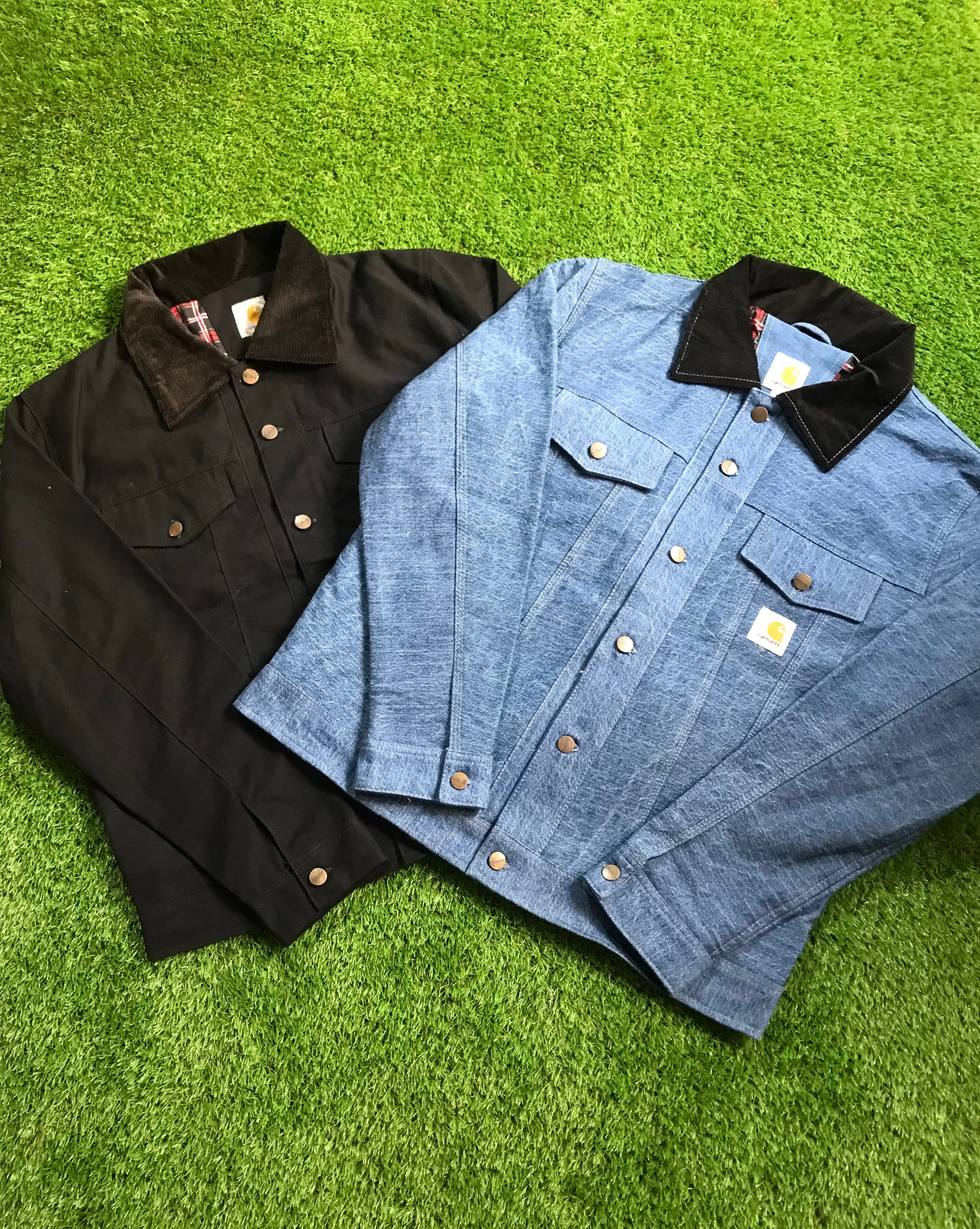 Vintage Carhartt Rework Style Button Down Detroit Jackets - MOQ 15 pcs