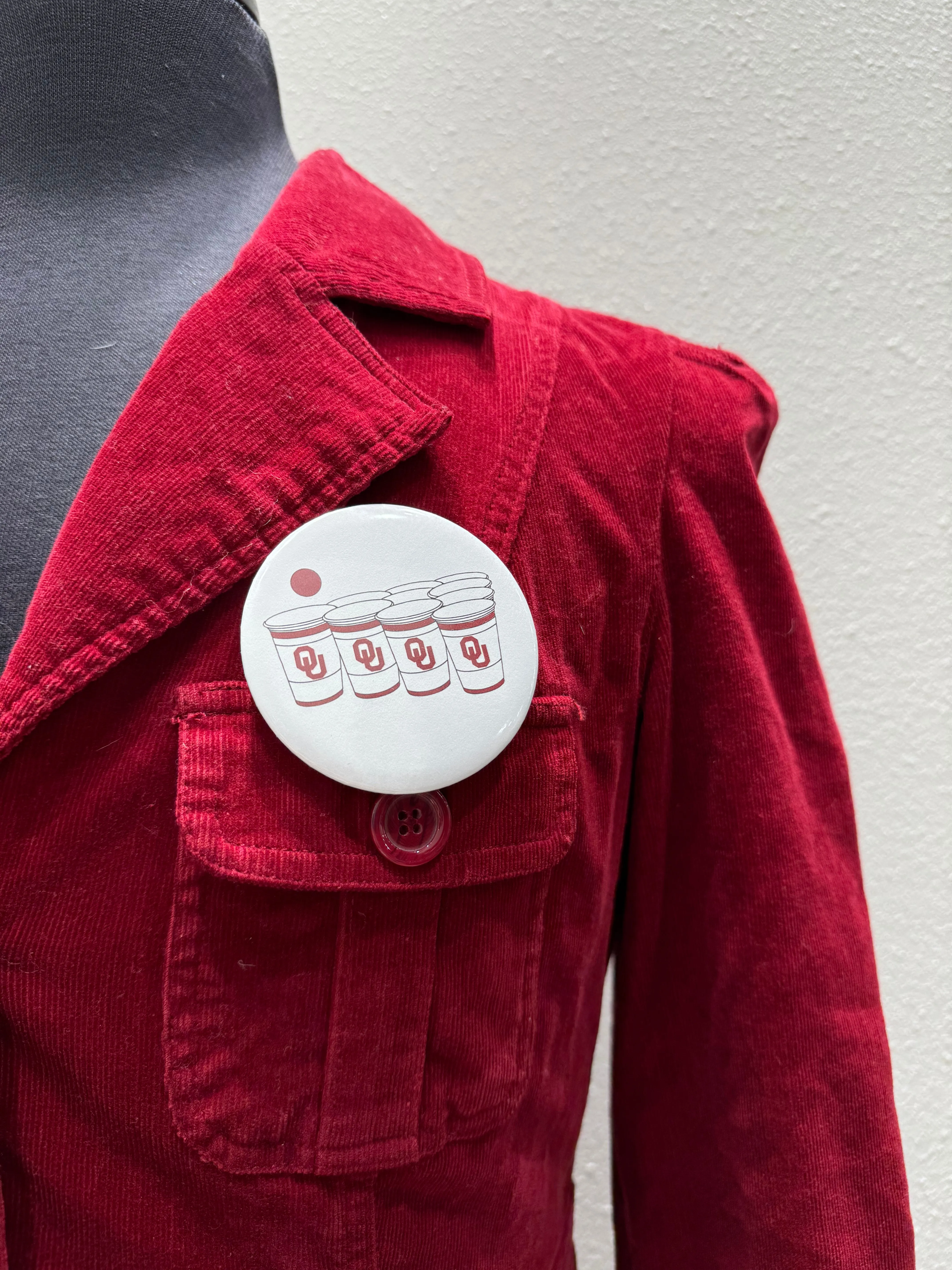 Vintage Repurposed Oklahoma Sooners Jacket