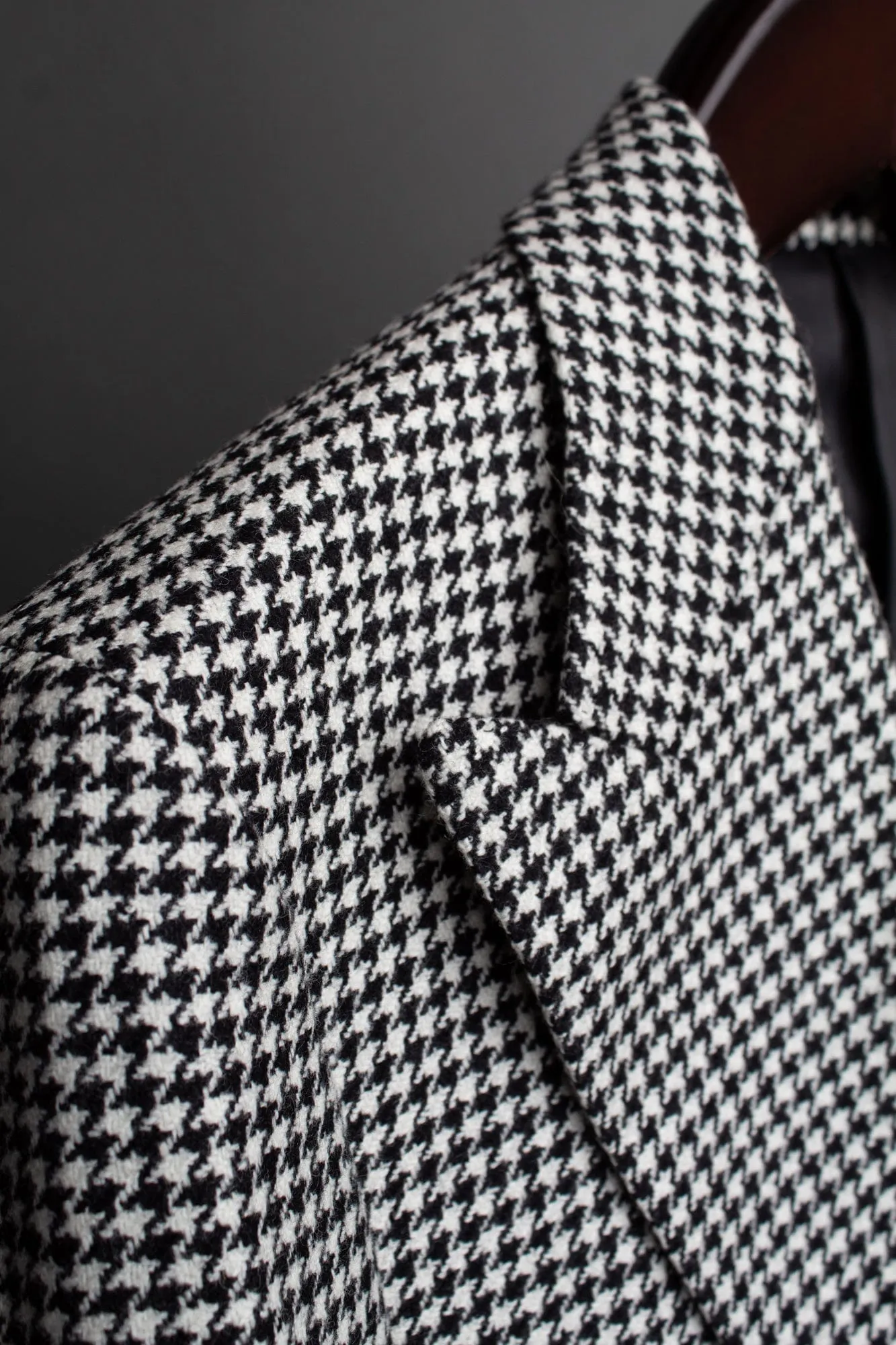 Wool & Cashmere Prince of Wales Jacket