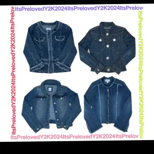 Y2K Classic Denim Jackets(RX-547)